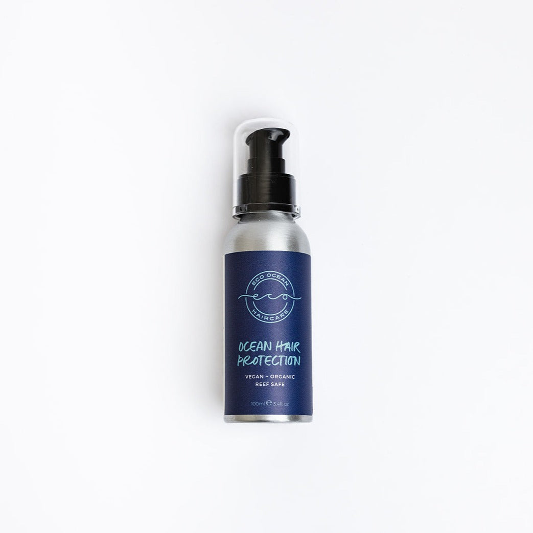 Ocean Hair Protection in aluminium bottle by Eco Ocean Haircare.